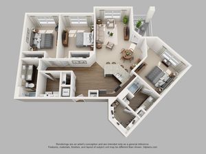 Floorplan 13 | The Haven at Atwater Village