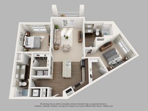 Floorplan 12 | The Haven at Atwater Village