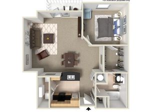 Seven Springs (Moved to RC) - Begonia- 1BR/1BA