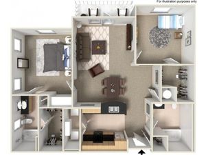 Seven Springs (Moved to RC) - Briar- 2BR/2BA