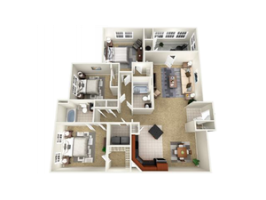 Reserve Bartram Springs (Closed) - Seoul - 3 BR / 2 BA, Sunroom