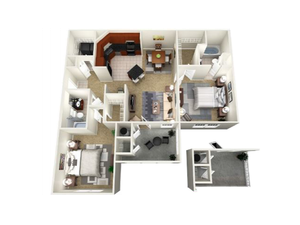 Reserve Bartram Springs (Closed) - Barcelona - 2 BR / 2 BA, Sunroom