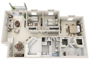 B | Apartment In Pembroke Pines | Harbour Cove Apartments