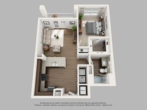 Floorplan 4 | The Haven at Atwater Village