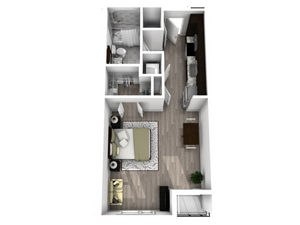 Central Station (Moved to RC) - Commuter - Studio/1bath