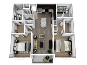 Central Station (Moved to RC) - Trolley I - 2 BR / 2 BA