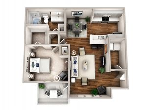1 Bedroom 1 Bathroom