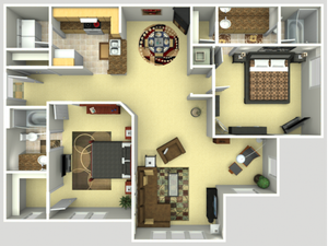 2 Bedroom | 2 Bathroom
