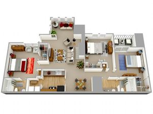 Three Bedroom apartment Decatur