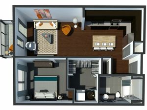 The Flats at Taylor Place (Moved to RC) - A1