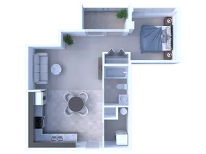 Riverview 0 bed 1 bath