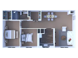 button NorrisHills 4 2BD 1Bath