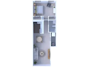 One Bedroom One Bath