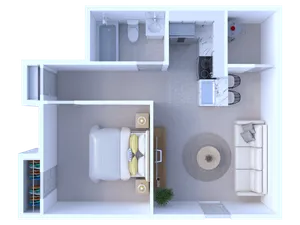 VairoVillage 1BD 1Bath 415sqft