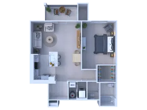 Diamond Pointe Diamond Pointe 1 Bed 1 Bath – 860sqft-