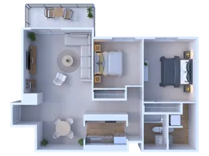 Goshen Terrace II 1200sqft