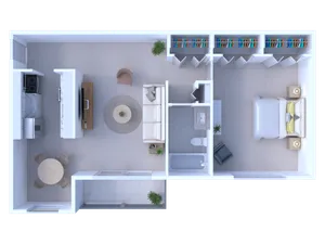 Dorchester Deluxe 1BD 1Bath 770sqft