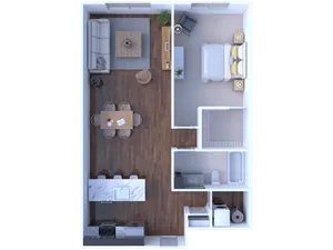 Butler Square A113 1 Bed 1 Bath &ndash; 766 sqft Revised May 24