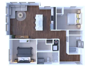New Butler Square 2 Bed 2 bath - A building 1099sqft