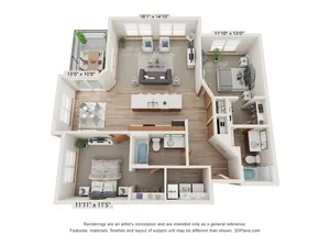 I | 2BD 2BA