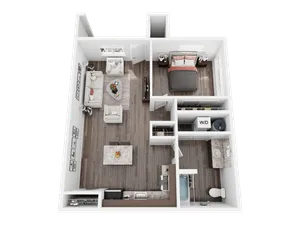 One Bedroom Type 2 B