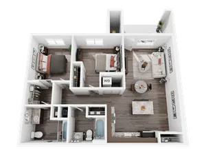 Two Bedroom Type 5 B