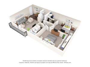 3D Floor Plan Park