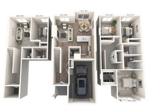 4x3.5 Floorplan
