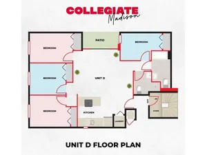 4 Bedroom 2 Bath - Style D