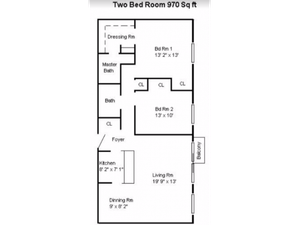 Welshwood Apartments - Welshwood Two Bedroom
