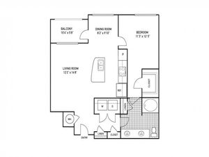 1 Bedroom 1 Bath