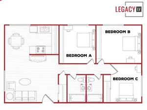 3BR/2BA - U Phase 2