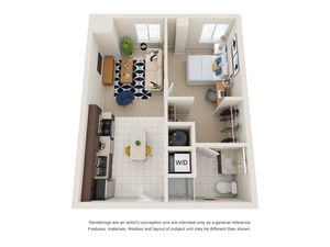 1BR/1BA - Standard