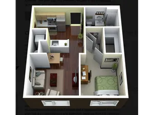 1BR/1BA