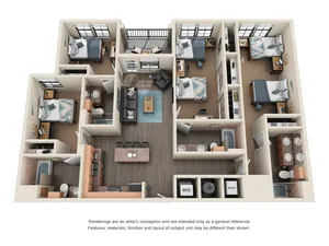 4 BR 4 Bath Premium