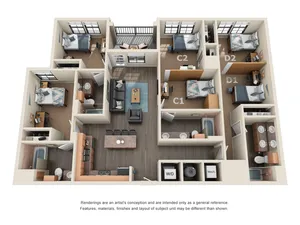 4BR/4BA - Semi Private - Elite