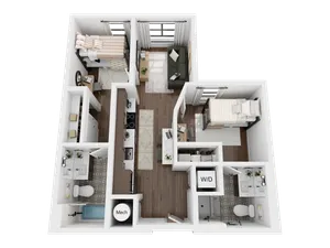 The Crescent Double Occupancy