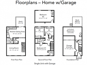 Greenbriar Estates - 2BR/1.5BA Townhome w/ Garage