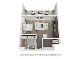 Studio Floorplan