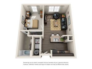 1 bedroom apartments in maryland
