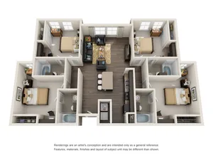 4 bedroom apartments in maryland