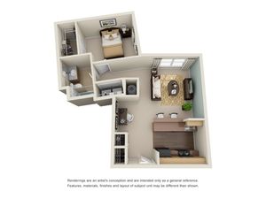 1 bedroom apartment atlanta ga