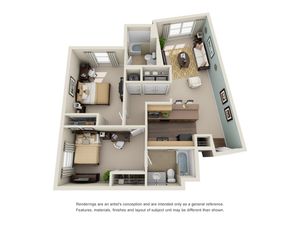 2 bedroom apartment atlanta