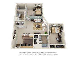 2 bedroom apartment atlanta ga