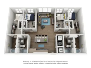 four bedroom apartment in ann arbor