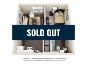 1 Bedroom | 1 Bathroom sold out