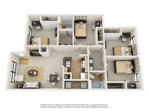 4 bedroom apartment in baton rouge