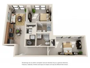 2 Bedroom | 2 Bathroom