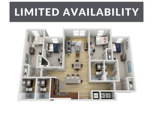 4 bed apartment in tennessee limited availability