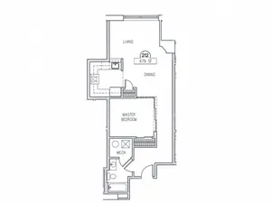 1 BR 1 Bath